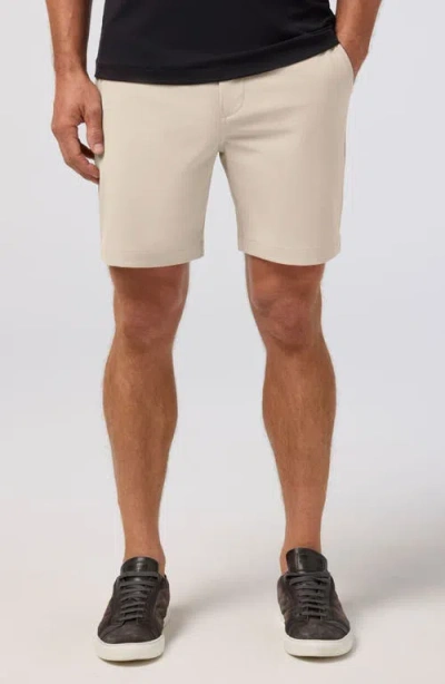 Mizzen + Main Mizzen+main Helmsman Slim Fit Performance Chino Shorts In Neutral