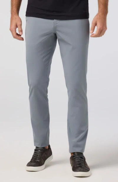 Mizzen + Main Mizzen+main Helmsman Slim Fit Performance Chinos In Gray