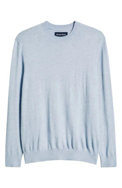 Mizzen + Main Mizzen+main Heritage Crewneck Sweater In Blue