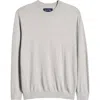 Mizzen + Main Mizzen+main Heritage Crewneck Sweater In Gray