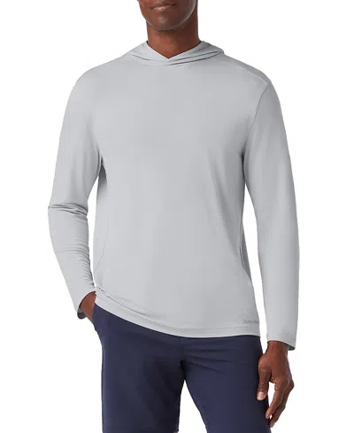 Mizzen + Main Mizzen+main Knox Long Sleeve Hoodie In Gray