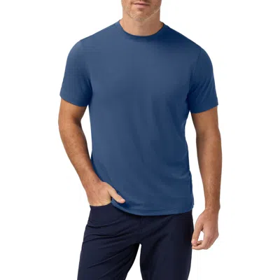 Mizzen + Main Mizzen+main Knox Performance T-shirt In Blue