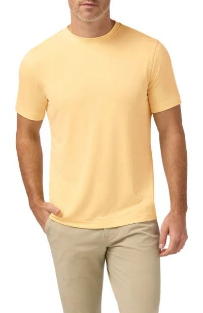 Mizzen + Main Mizzen+main Knox Performance T-shirt In Yellow