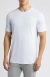 Mizzen + Main Knox Solid Performance T-shirt In Light Pastel Blue