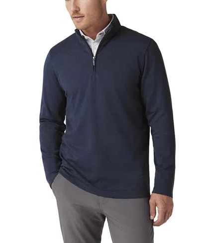 MIZZEN + MAIN MIZZEN+MAIN KPI QUARTER ZIP HEATHER SWEATER