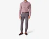 Mizzen + Main Leeward Dress Shirt In Garnet Gingham In Multi