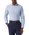 Mizzen + Main Mizzen+main Leeward Long Sleeve Dress Shirt In Blue