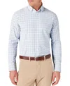 Mizzen + Main Mizzen+main Leeward Long Sleeve Dress Shirt In Blue