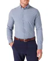 Mizzen + Main Men's Leeward Long-sleeve Button-front Shirt In Blue