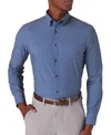 Mizzen + Main Mizzen+main Leeward Long Sleeve Dress Shirt In Blue
