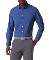 Mizzen + Main Mizzen+main Leeward Long Sleeve Dress Shirt In Blue