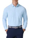 Mizzen + Main Mizzen+main Leeward Long Sleeve Dress Shirt In Blue