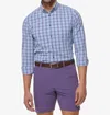 Mizzen + Main Leeward Long Sleeve Shirt In Ashley Blue In Blue