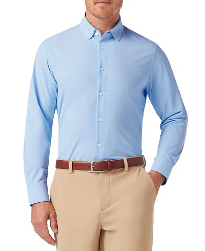 Mizzen + Main Mizzen+main Leeward Ls Dress Shirt Light Blue Straton Check