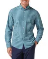 Mizzen + Main Mizzen+main Leeward No Tuck Long Sleeve Dress Shirt In Multi