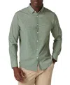 Mizzen + Main Mizzen+main Leeward No Tuck Long Sleeve Dress Shirt In Green