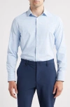 Mizzen + Main Mizzen+main Leeward Trim Fit Check Stretch Button-up Shirt