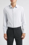 Mizzen + Main Mizzen+main Leeward Trim Fit Plaid Performance Button-up Shirt In White Joel Plaid