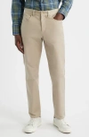 Mizzen + Main Mizzen+main Mayfield Slim Fit Five-pocket Twill Pants In Neutral