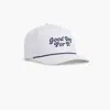 Mizzen + Main Men's Good Day For It Rope Hat In White In White