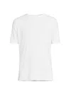 Mizzen + Main Knox Solid White Performance T-shirt In White Solid