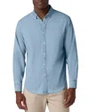 Mizzen + Main Mizzen+main Nash Chambray Shirt In Blue