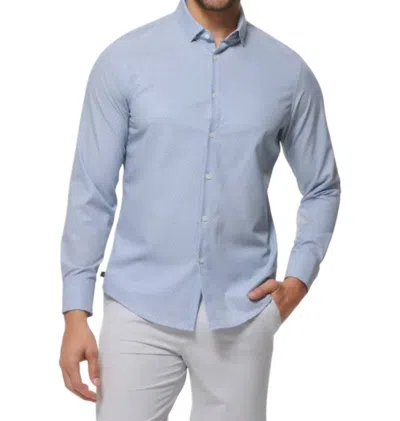 Mizzen + Main Leeward Dress Shirt In Blue