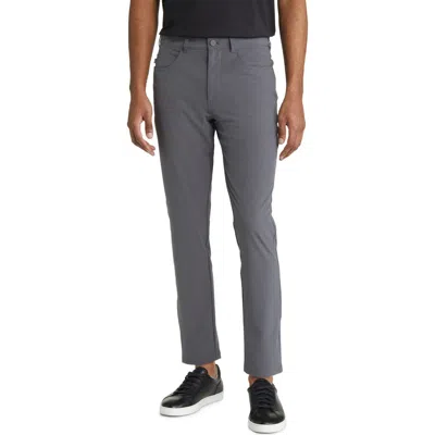 Mizzen + Main Mizzen+main Traverse Five-pocket Performance Pants In Gray