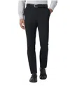 Mizzen + Main Mizzen+main Upton Flat Front Chinos In Black Solid