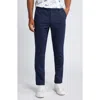 Mizzen + Main Mizzen+main Upton Flat Front Chinos In Blue