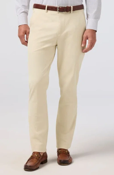 Mizzen + Main Mizzen+main Upton Flat Front Chinos In Neutral