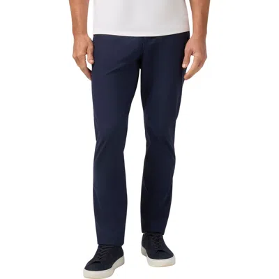 Mizzen + Main Mizzen+main Upton Straight Leg Stretch 5-pocket Pants In Blue