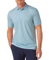 Mizzen + Main Mizzen+main Versa Short Sleeve Polo In Blue