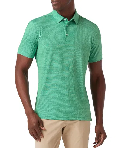 Mizzen + Main Mizzen+main Versa Short Sleeve Polo In Green