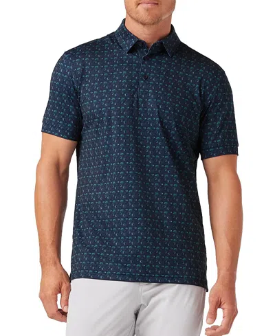 Mizzen + Main Mizzen+main Versa Short Sleeve Polo In Blue