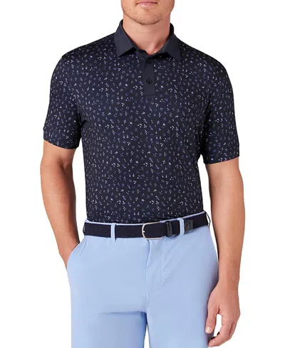 Mizzen + Main Mizzen+main Versa Short Sleeve Polo In Blue
