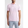 Mizzen + Main Mizzen+main Versa Trim Fit Dot Print Performance Golf Polo