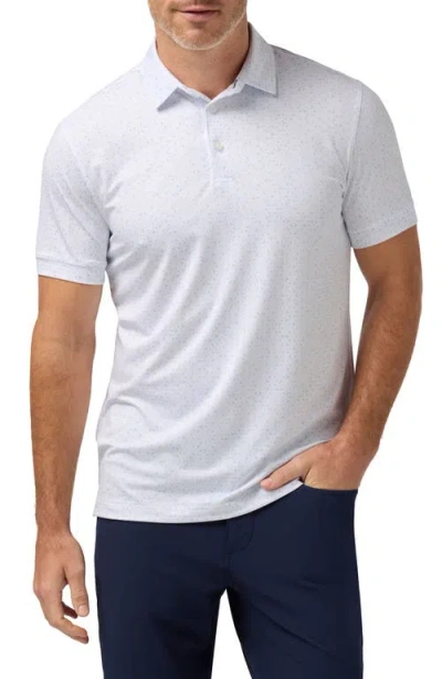 Mizzen + Main Mizzen+main Versa Trim Fit Performance Golf Polo In Blue