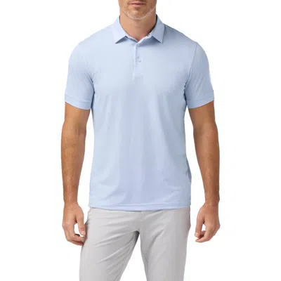 Mizzen + Main Mizzen+main Versa Trim Fit Performance Golf Polo In Blue