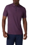 Mizzen + Main Men's Versa Polo In Eggplant In Purple