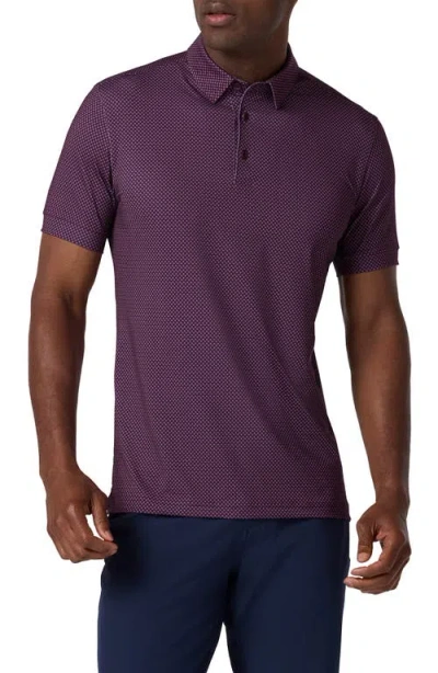 MIZZEN + MAIN MIZZEN+MAIN VERSA TRIM FIT PERFORMANCE GOLF POLO