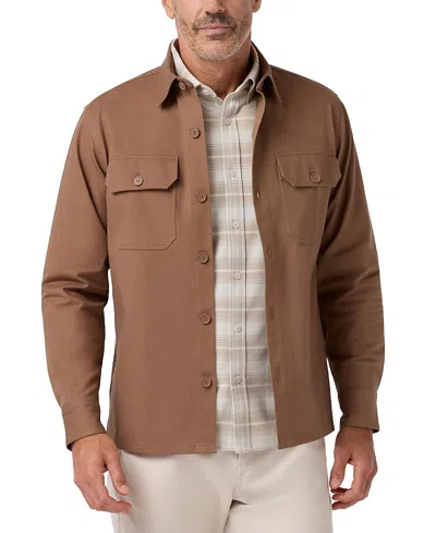 Mizzen + Main Mizzen+main Warren Shirt Jacket In Multi