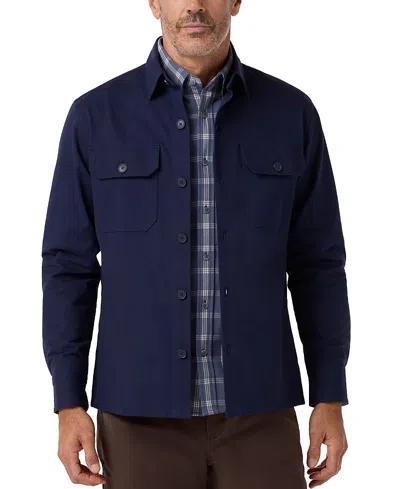 Mizzen + Main Mizzen+main Warren Shirt Regular Fit Jacket In Multi