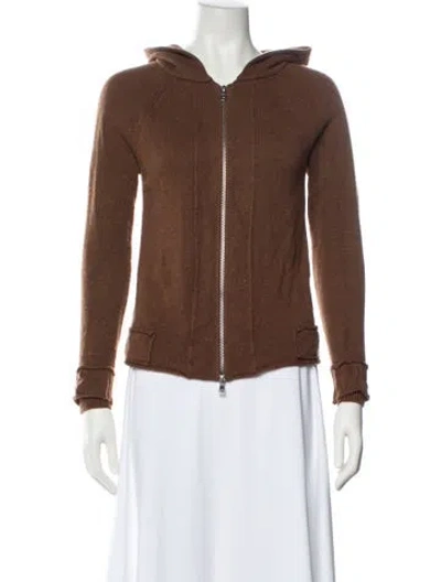 Pre-owned Mj Watson Cashmere Crew Neck Sweater In Brown