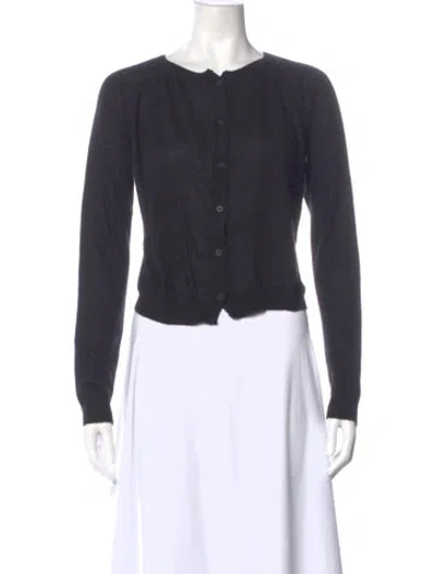 Pre-owned Mj Watson Cashmere Crew Neck Top In Gray