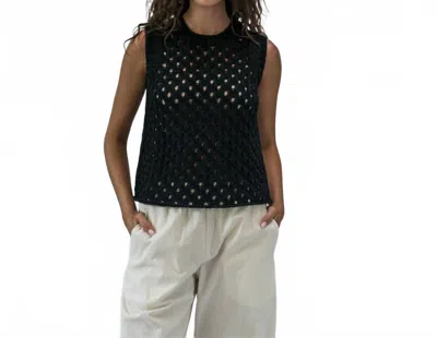 Mj Watson Organic Cotton Vest In Black