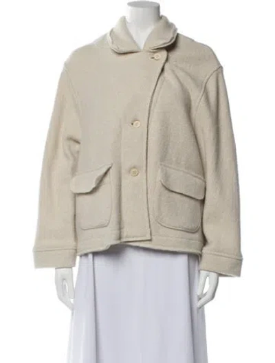 Pre-owned Mj Watson Wool Jacket In Neutral