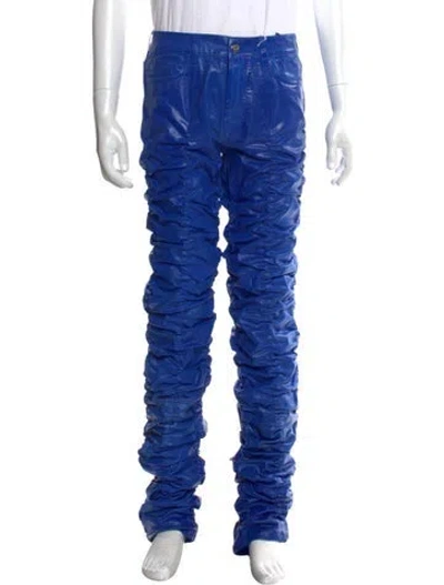 Pre-owned Mjb Marc Jacques Burton Pants W/ Tags In Blue