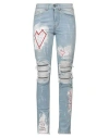 Mjb Marc Jacques Burton Woman Denim Pants Blue Size 23 Cotton In Blue