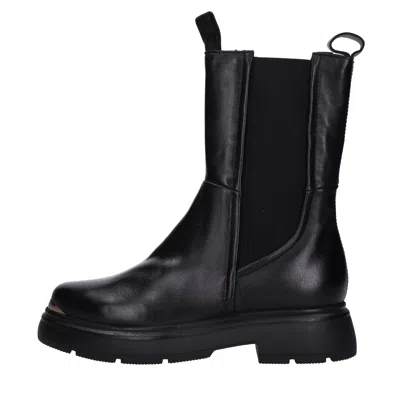 Mjus Boots In Nero Neri E Grigi
